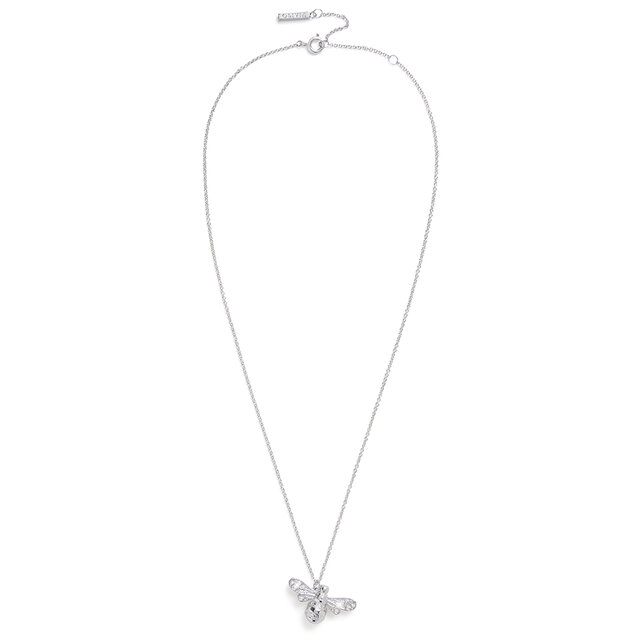 Silver Bee Necklace