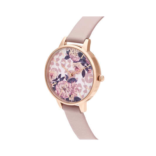 Wild Flower Vegan Rose & Rose Gold Watch