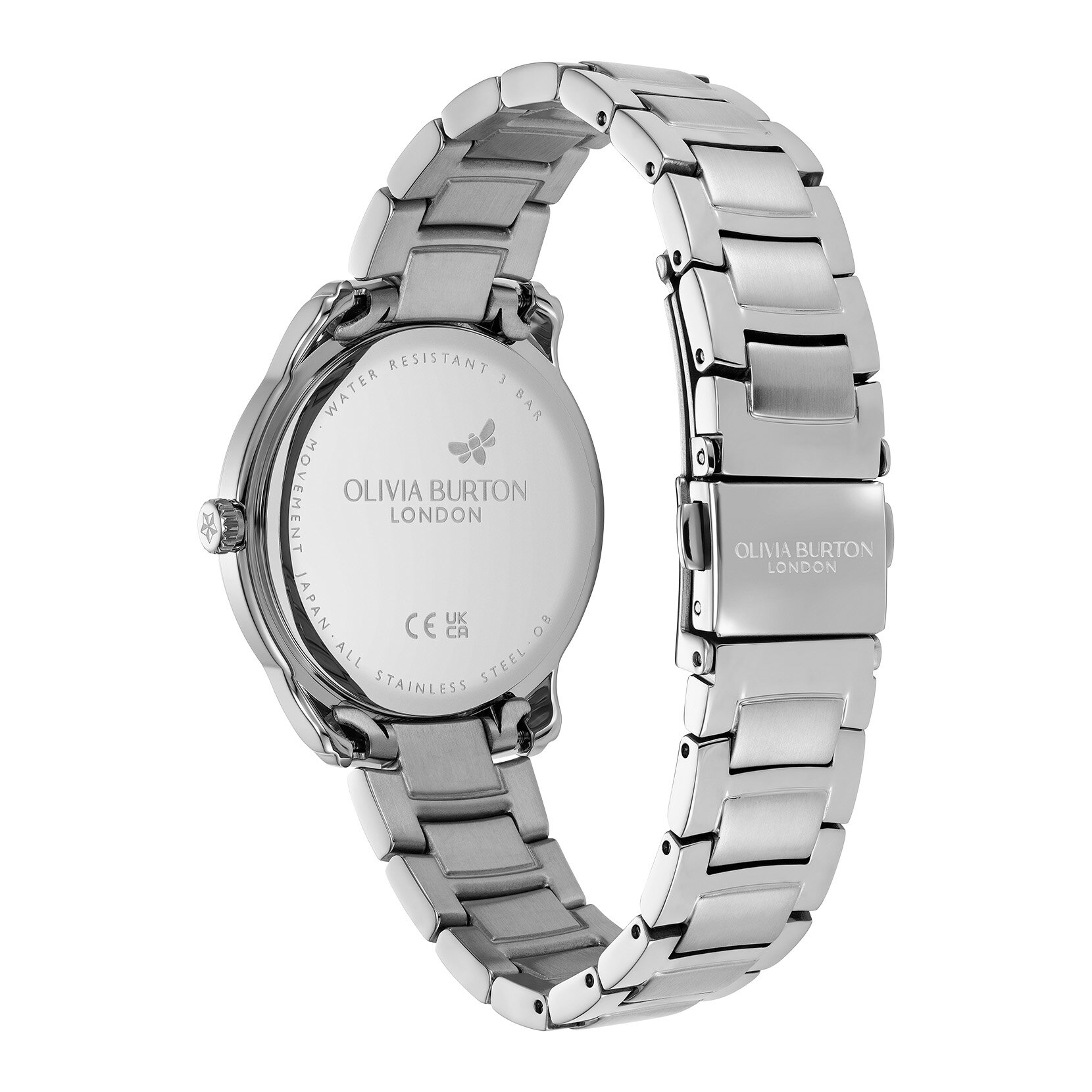 Montre-bracelet Colourwave bleu d&eacute;grad&eacute; et argent 36 mm