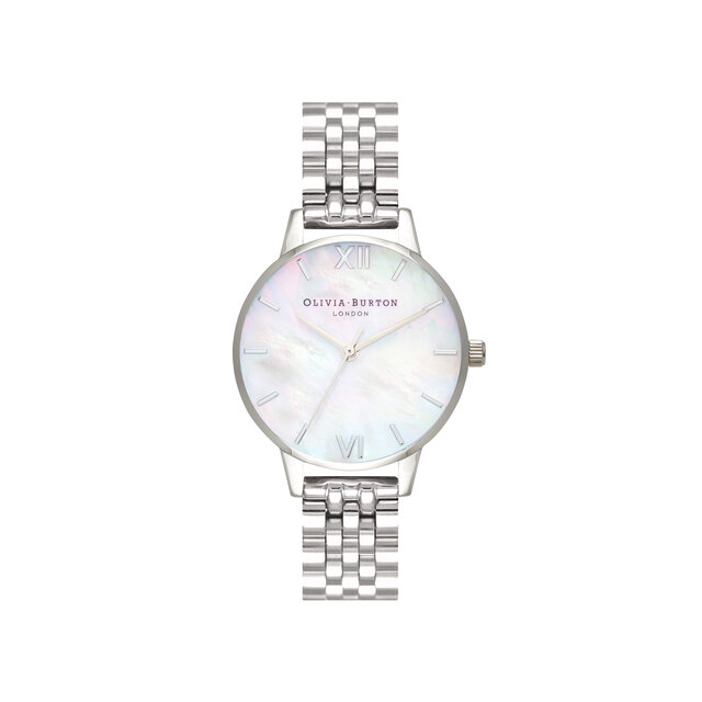 Mother of Pearl Bracelet Blanc, Or