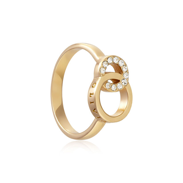 Bague Classic Interlinking Circles or