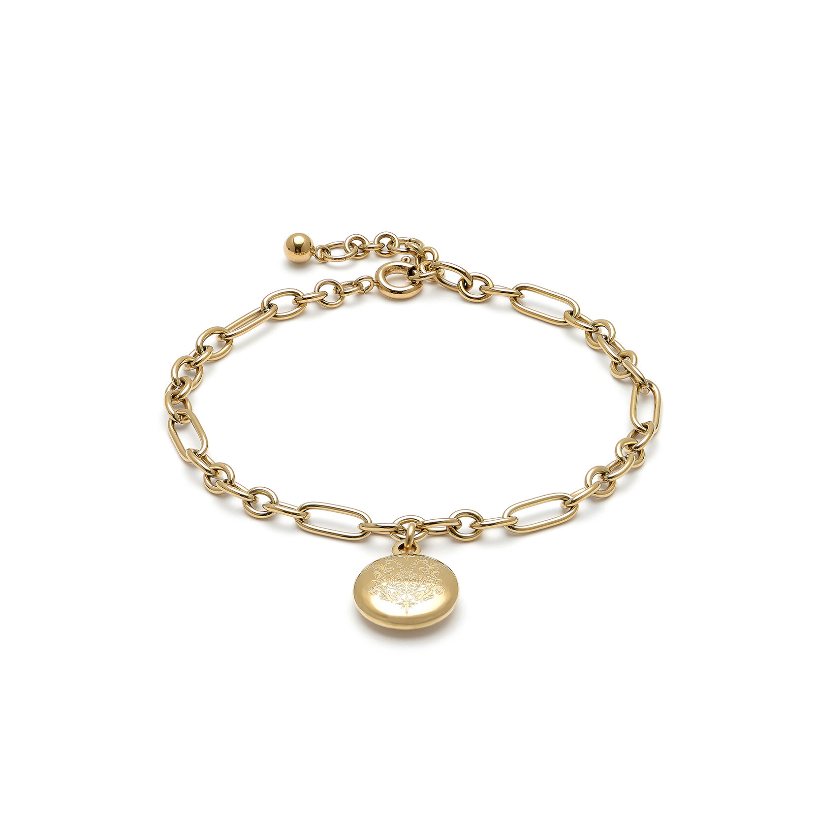 Ever Stacked Gold Plated Multi-Chain Bracelet