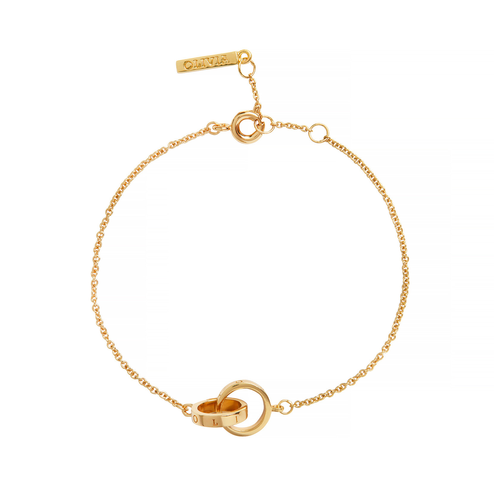 Ensemble assorti montre Classic à mini cadran or et bracelet Interlink Pearl