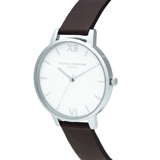 Shoreditch Classic, Dark Brown & Silver