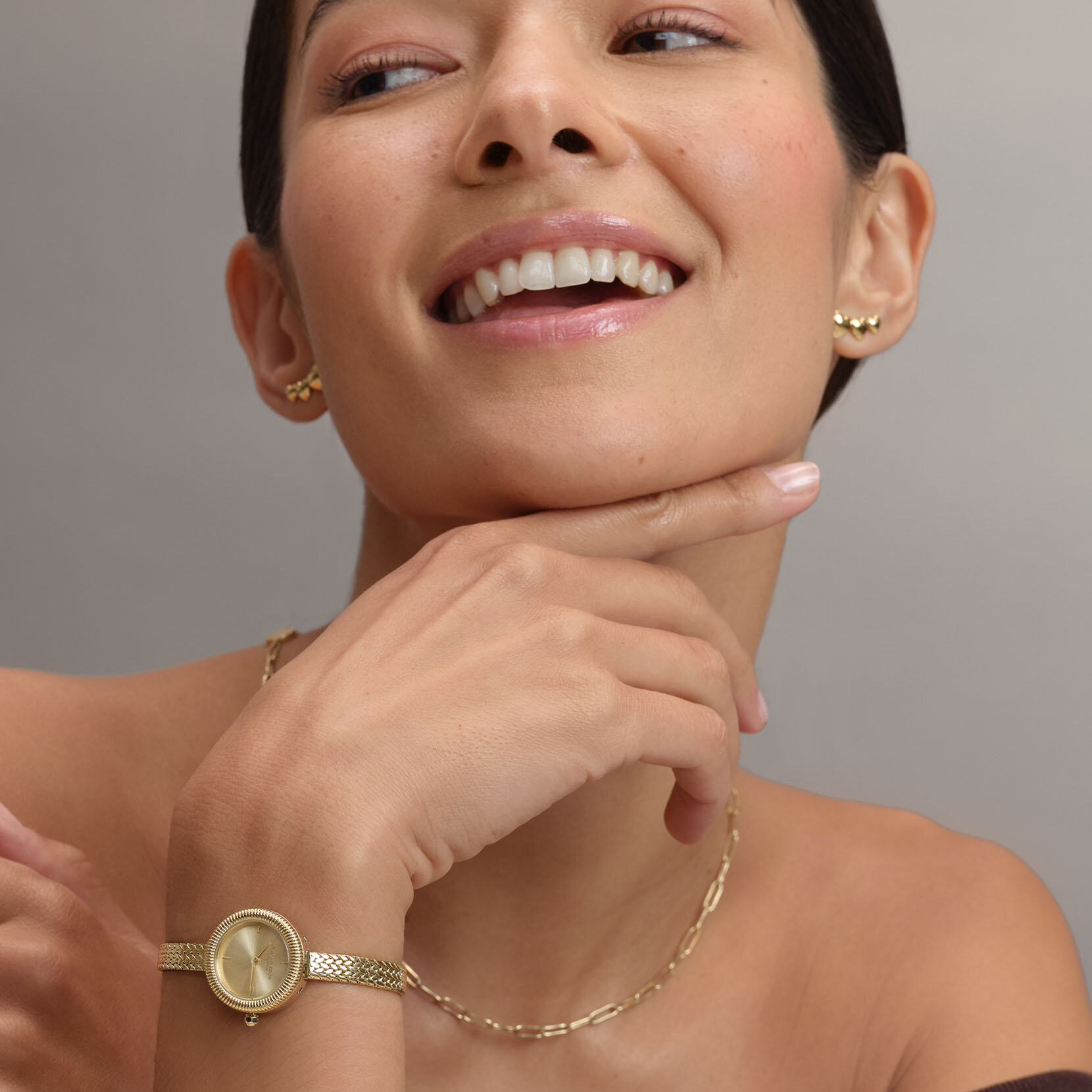 Montre Finery Maille Or 20 mm