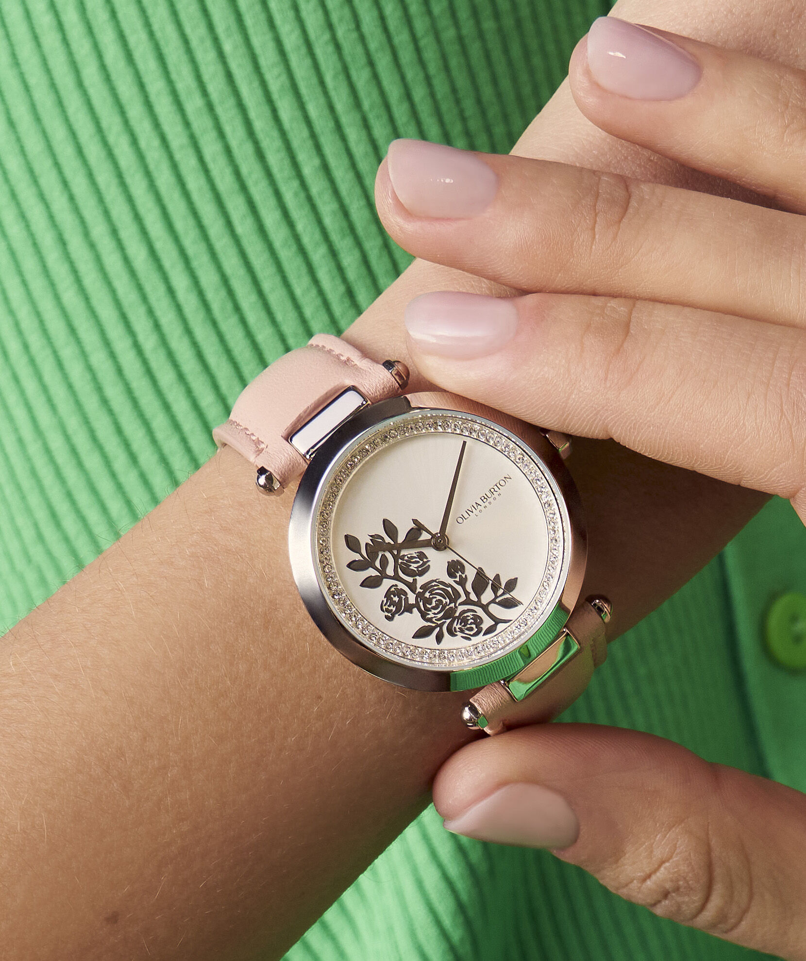 Olivia burton new arrivals signature floral watch