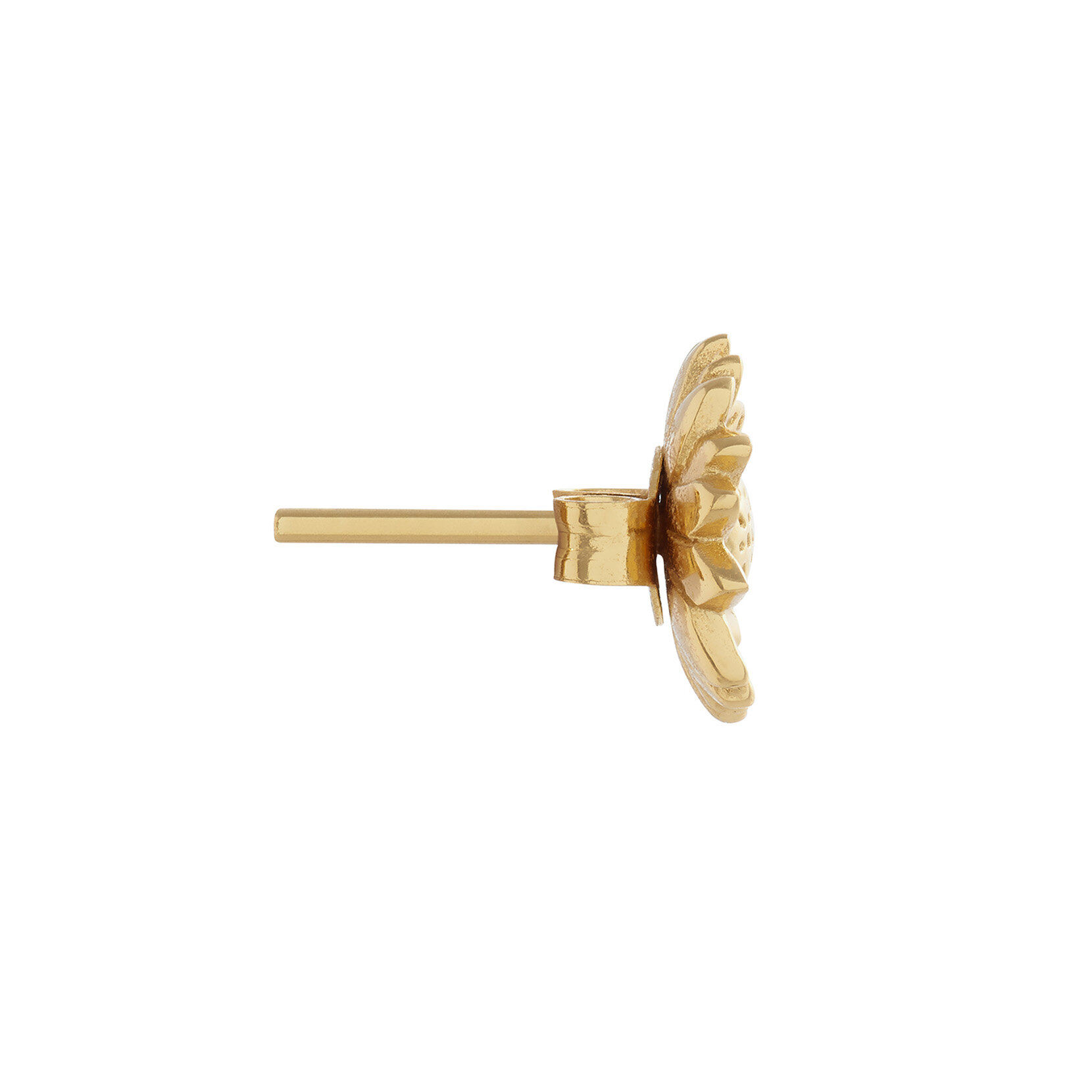 Clous d’oreilles Sunflower or