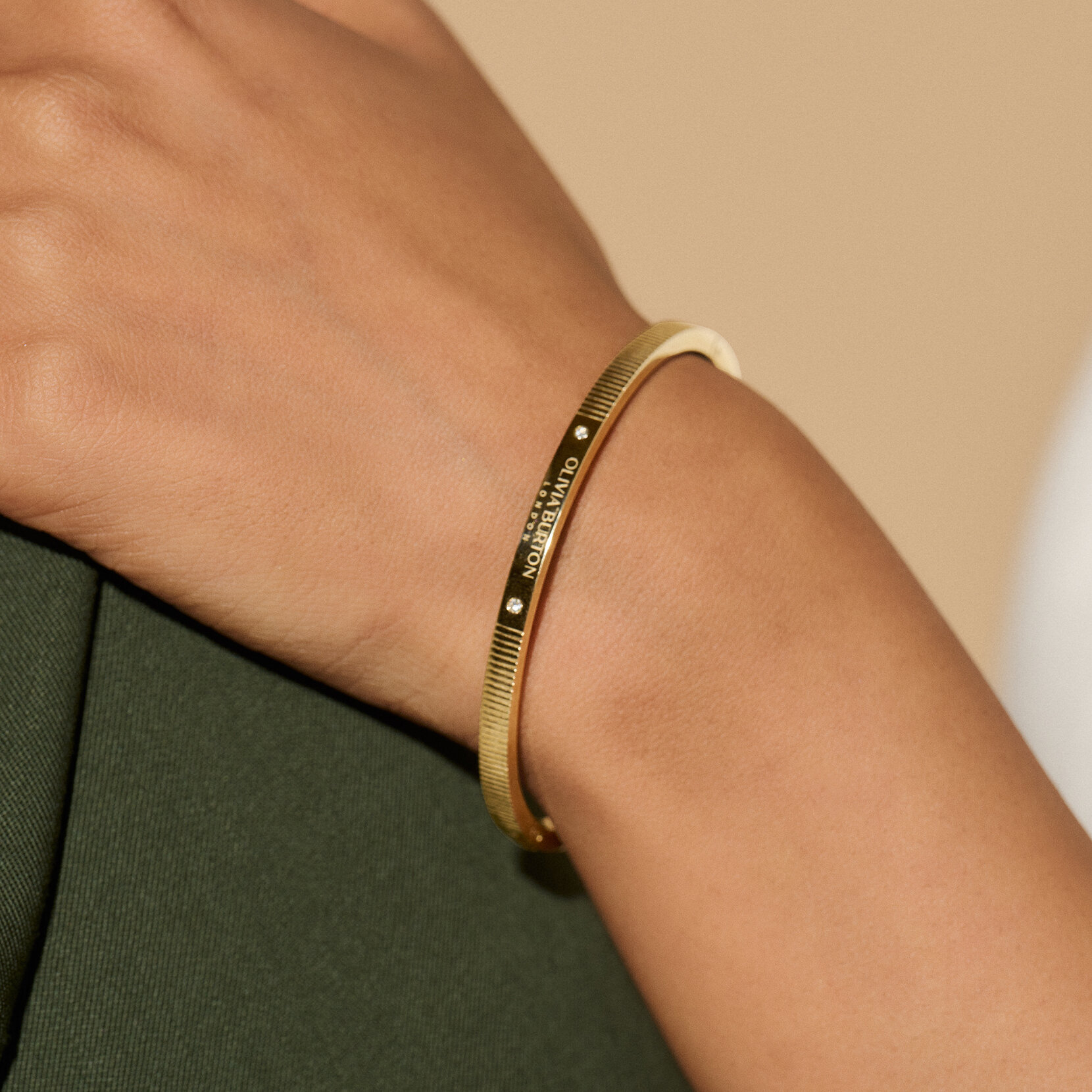 Bracelet or linéaire