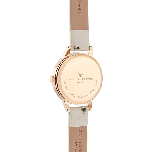 Cat Vegan Nude & Gold Watch