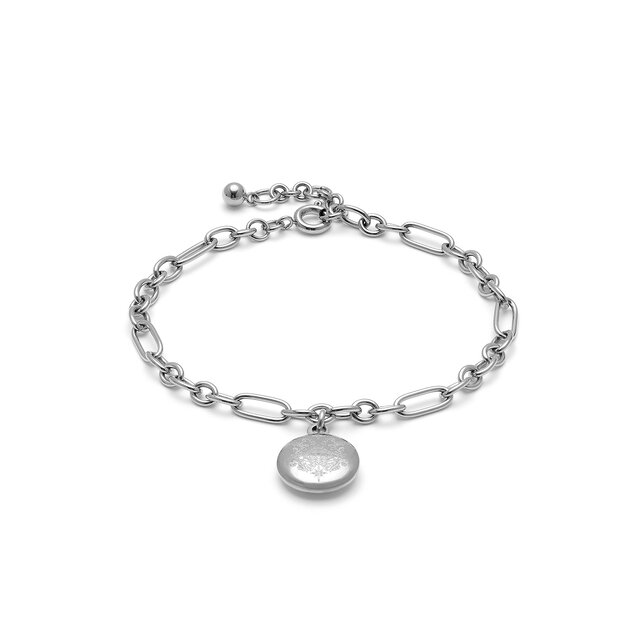 Ever Stacked Silver Tone Multi-Chain Bracelet