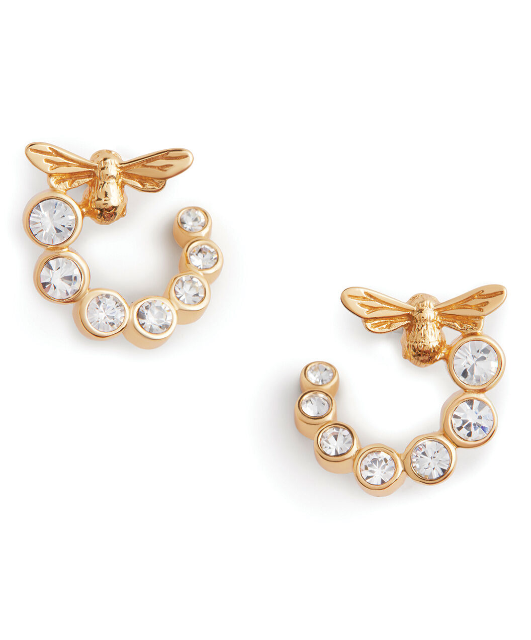Olivia burton gold geplagten bee earrings