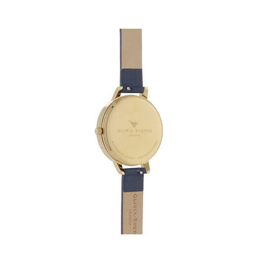 Enchanted Garden Navy & Gold Watch