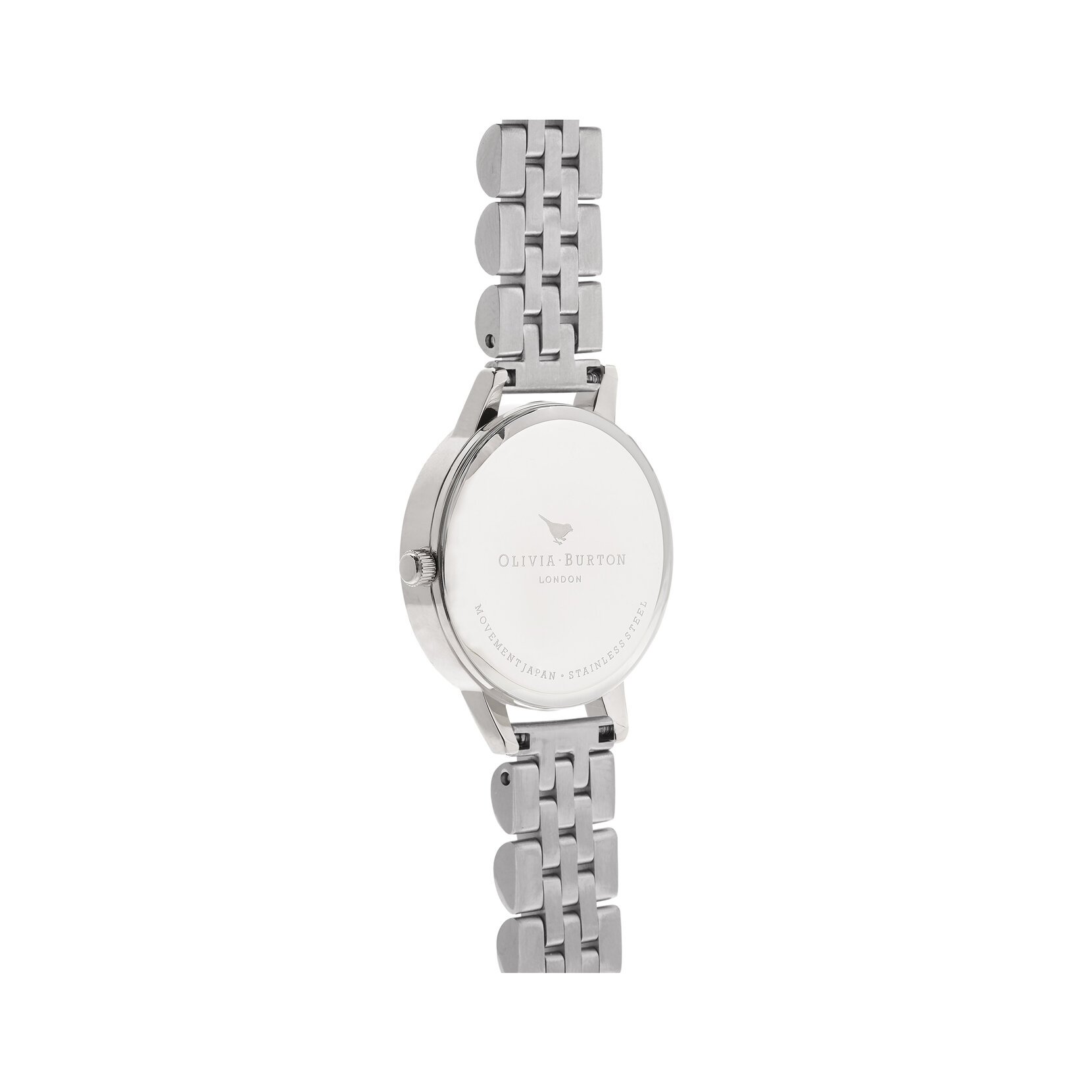 30mm White & Silver Bracelet Watch