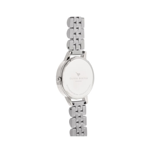 Mother of Pearl Silver Bracelet Watch