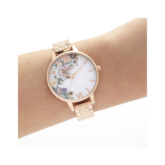Enchanted Garden Demi Rose Gold Bracelet