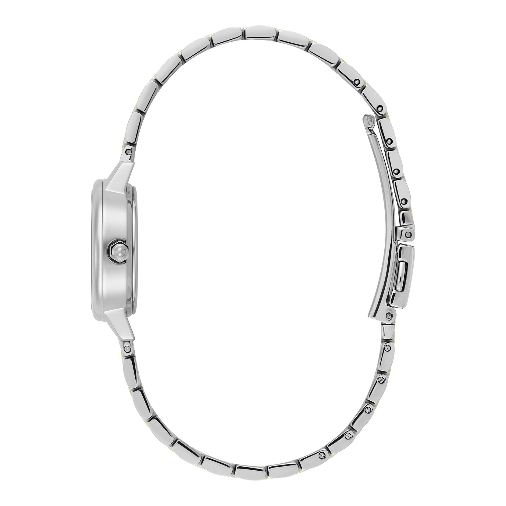 23mm Mini White & Two Tone Bracelet Watch
