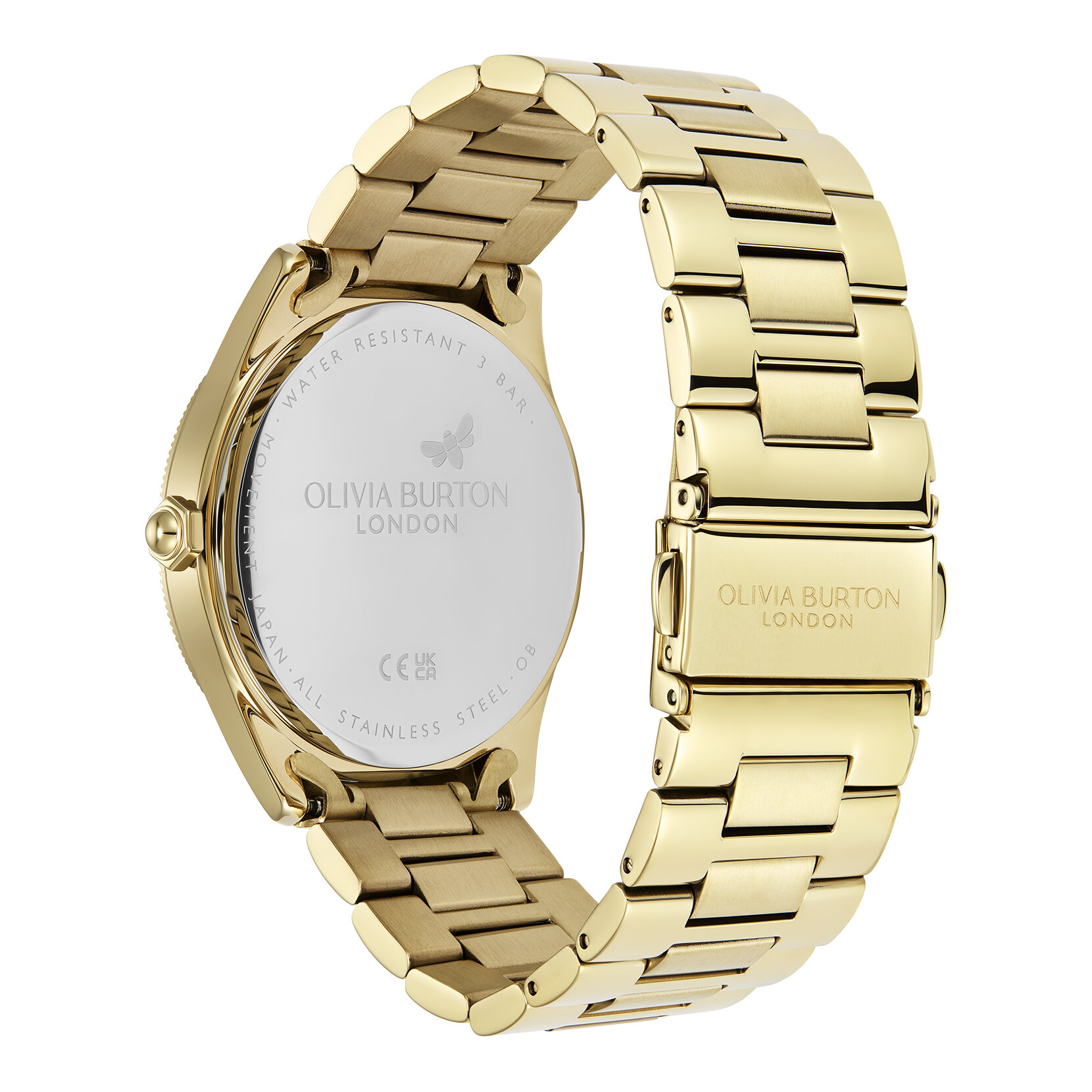Bracelet de Montre Radiate 38mm Vert Forêt & Or
