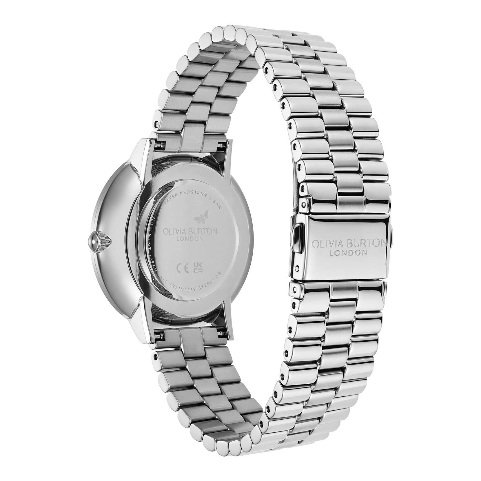 Bracelet de Montre Ice Burst 35mm Gris & Argent