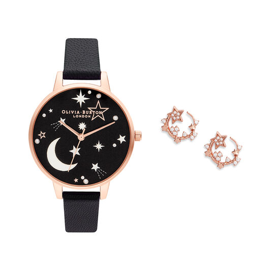 Celestial Black & Rose Gold Gift Set