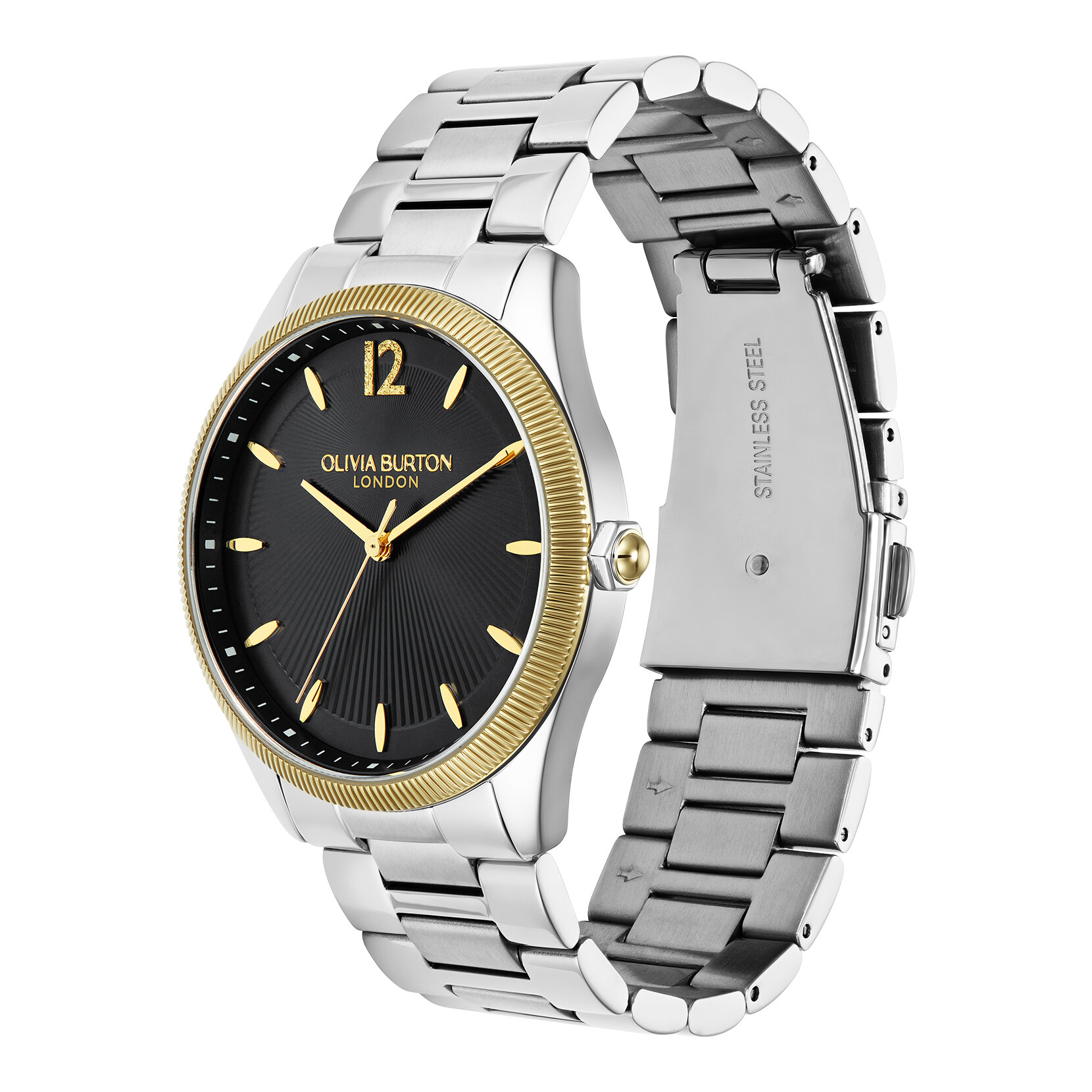 Bracelet de Montre Radiate 38mm Onyx & Bicolore