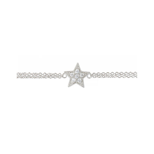 Celestial Star Silver Bracelet