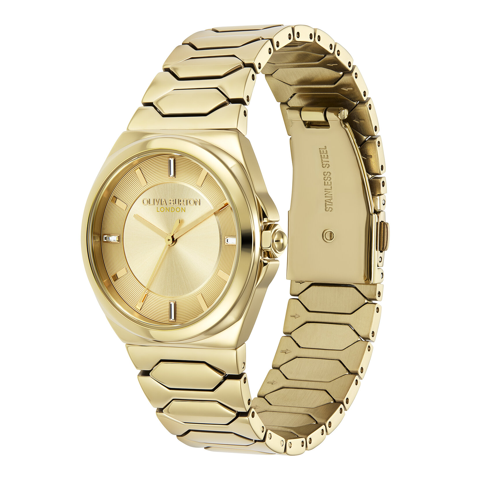 Bracelet de Montre Lustre 34mm Champagne & Or