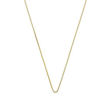 Venetian Gold Plated Box Chain Necklace