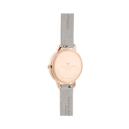 Eco Friendly Grey & Rose Gold Watch