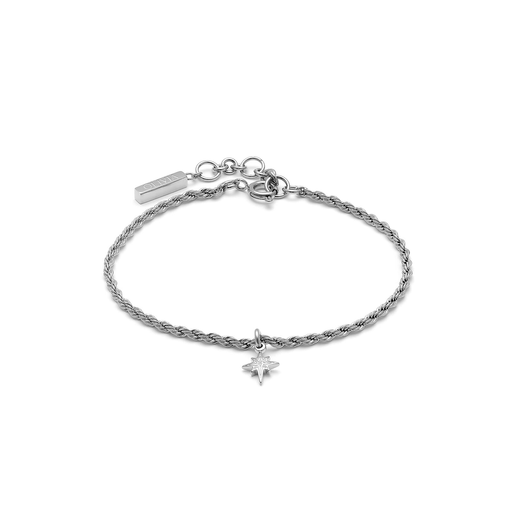 Ever Stacked Silver Tone Multi-Chain Bracelet