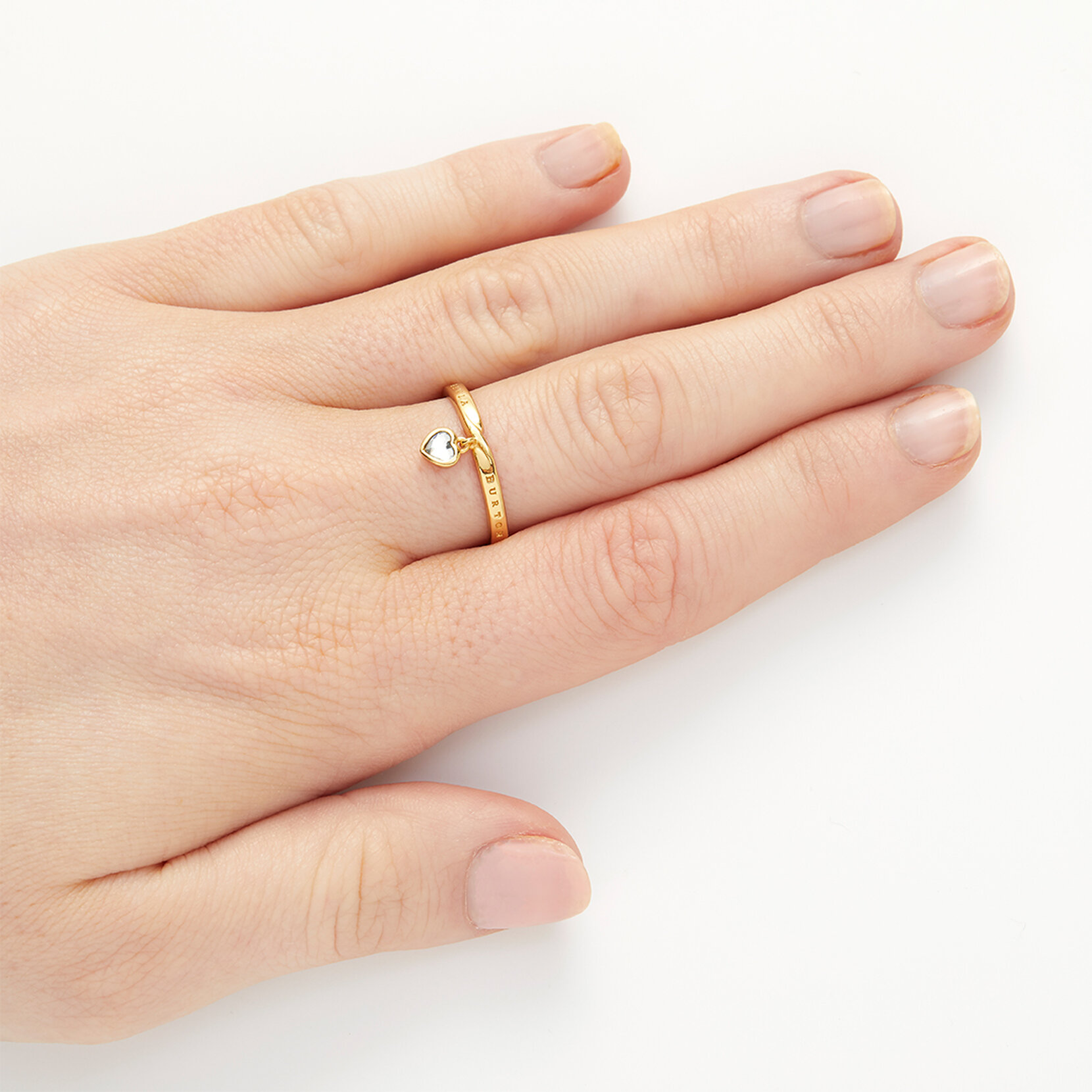 Interlink Heart Gift Set Gold
