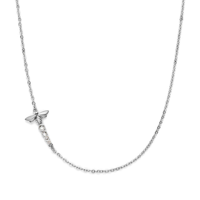 Collier Superposition Ever Stacked Abeille Argent