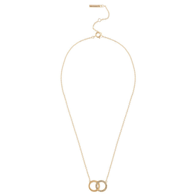 Collier Classic Bejewelled Interlink or