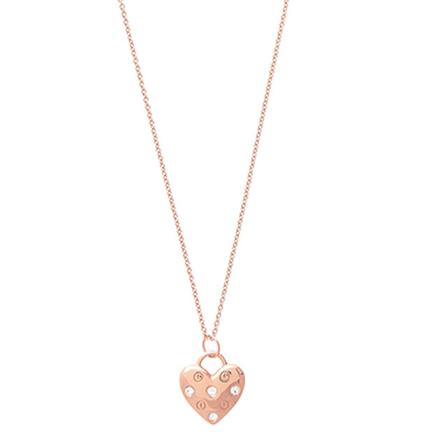 Rose Gold Heart Necklace