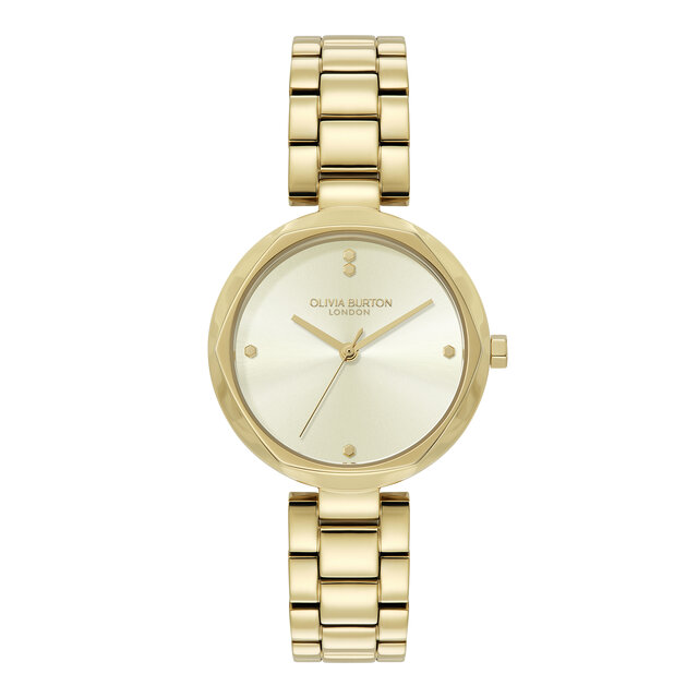 Montre Dimension avec Fermoir en T Ivoire & Or 32mm