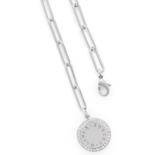 Silver Disc Bracelet