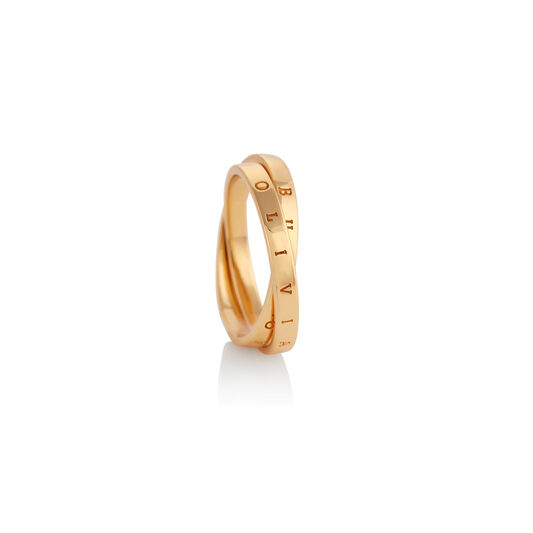 Classics Interlink Gold Ring S