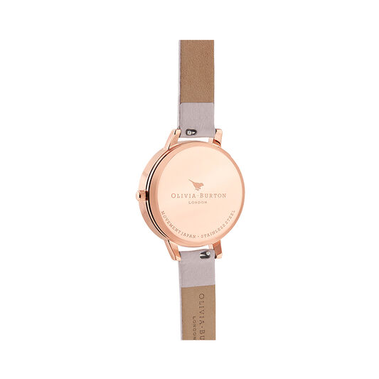 Celestial Rose Quartz, Pink & Rose Gold Watch
