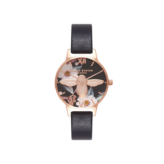 Bejewelled Rose Gold Watch