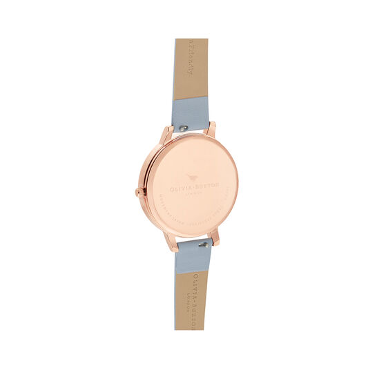 Painterly Prints Vegan Blue & Rose Gold
