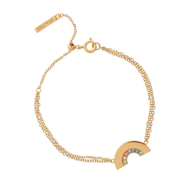 Gold Rainbow Bracelet
