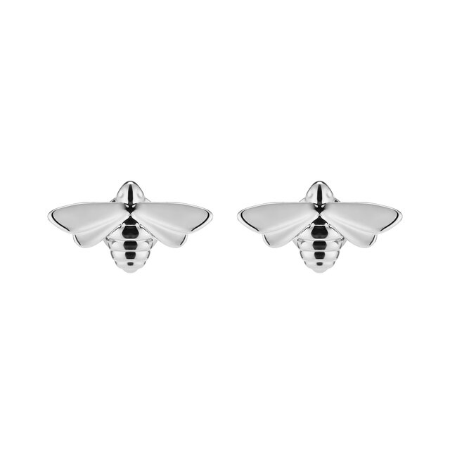 Boucles d'Oreilles Honey Bee Argent