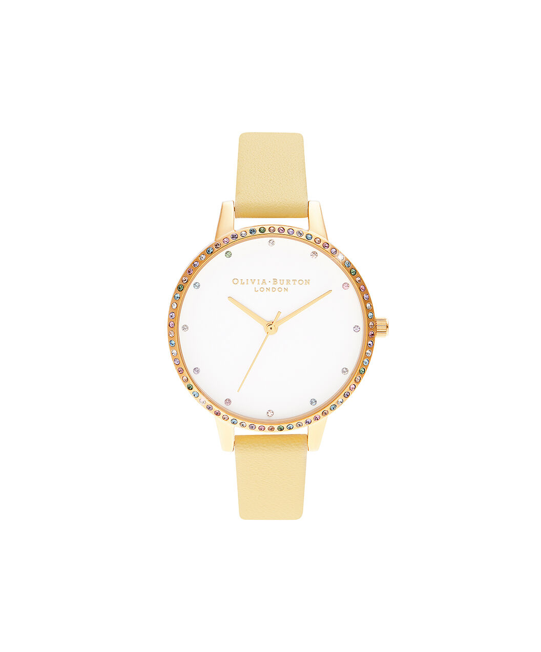 Rainbow Bezel Sunshine Gold Olivia Burton London