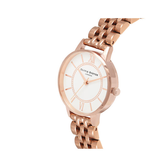 Wonderland Rose Gold Bracelet Watch