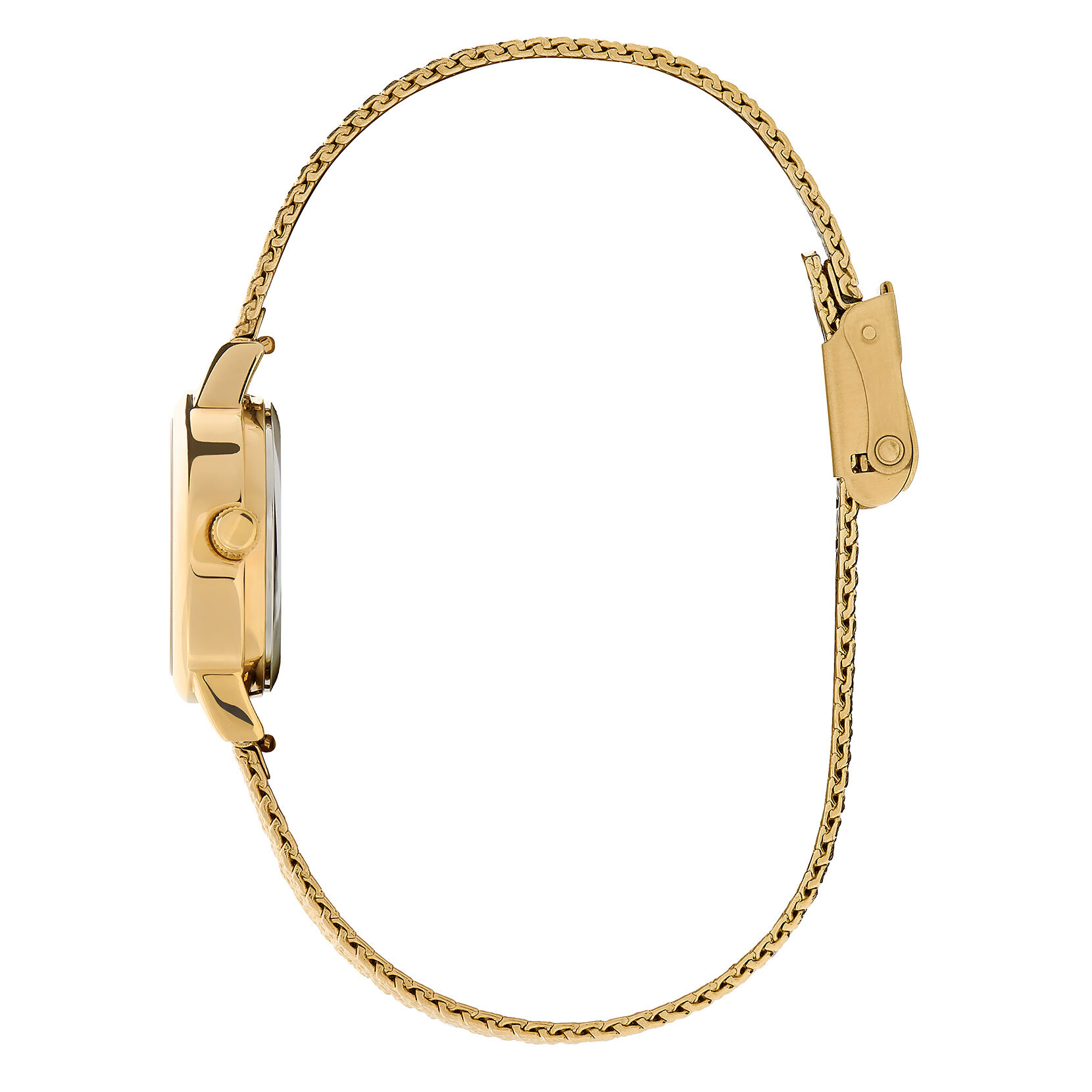 23mm Green & Gold Mesh Watch