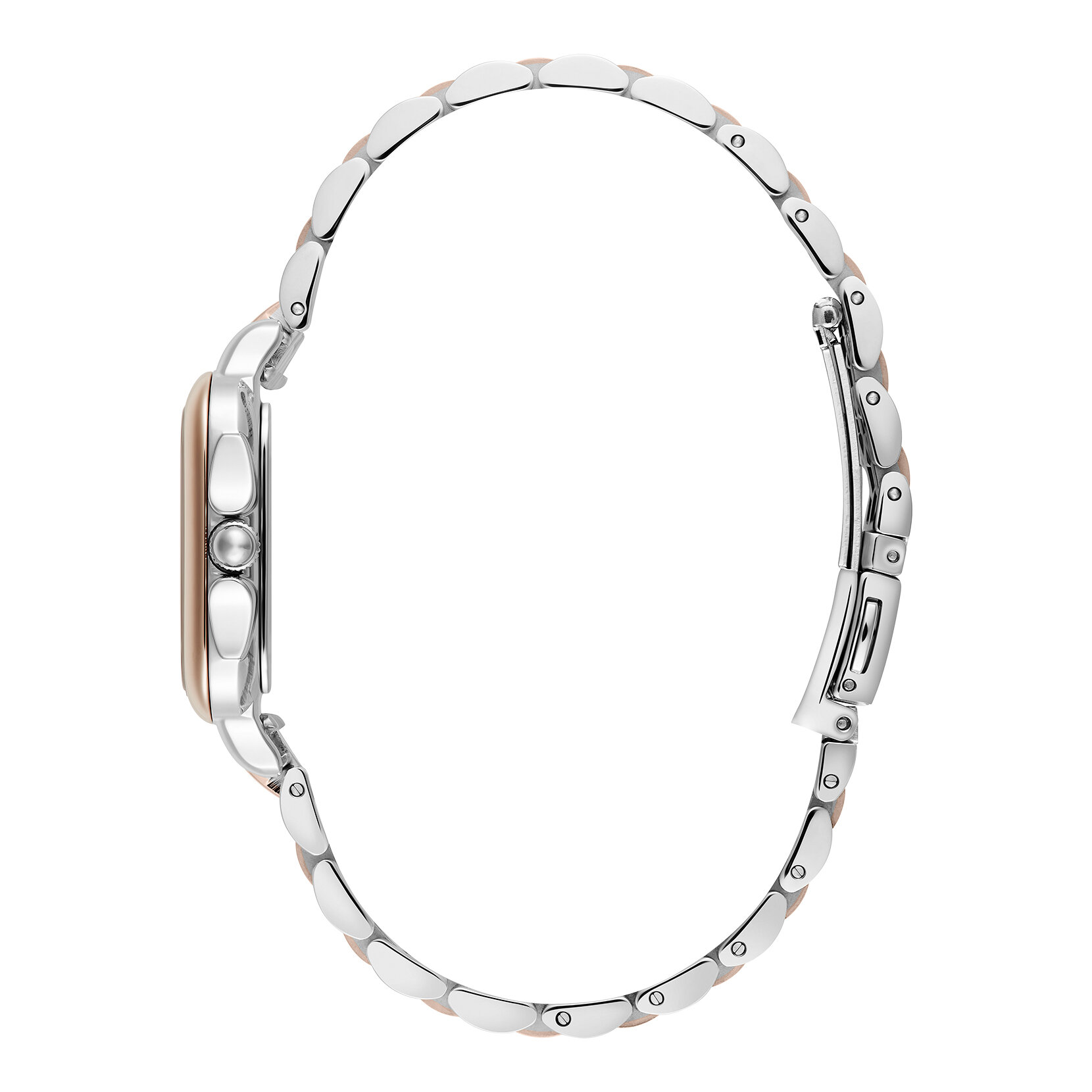 28mm Grosvenor White & Two Tone Bracelet Watch