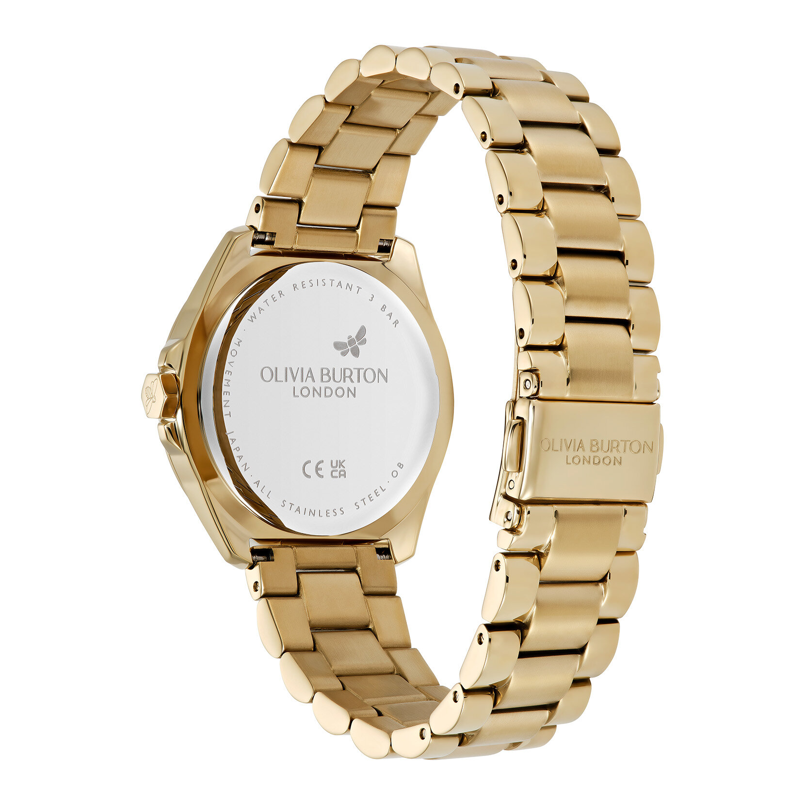 36mm Chiswick Navy & Gold Bracelet Watch