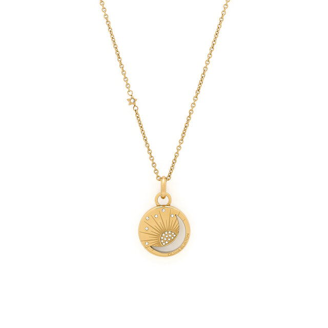 Collier Soleil Céleste Plaqué Or