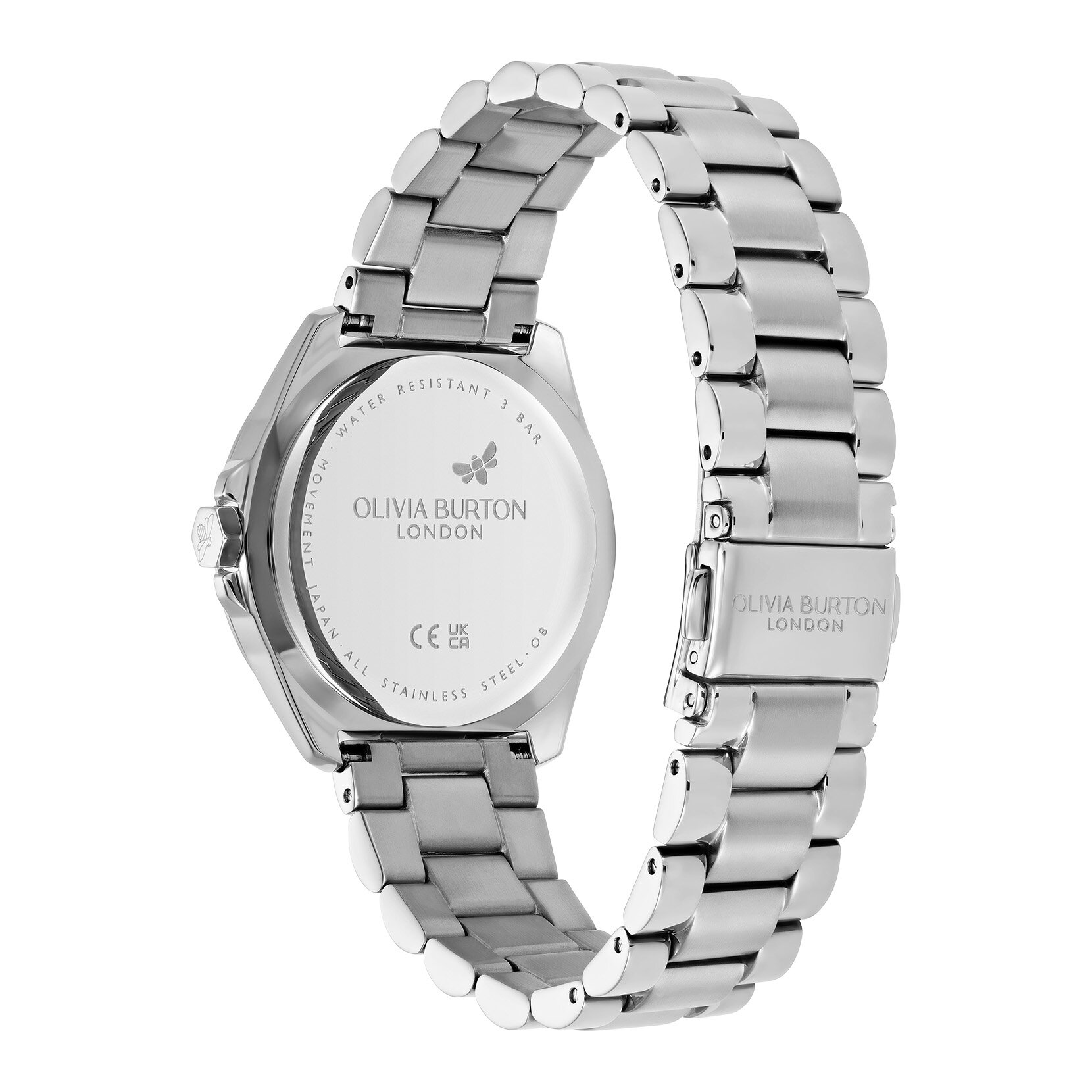 36mm Chiswick Ivory & Silver Bracelet Watch