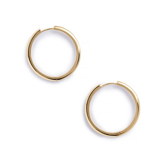 Gold Hoop Earrings