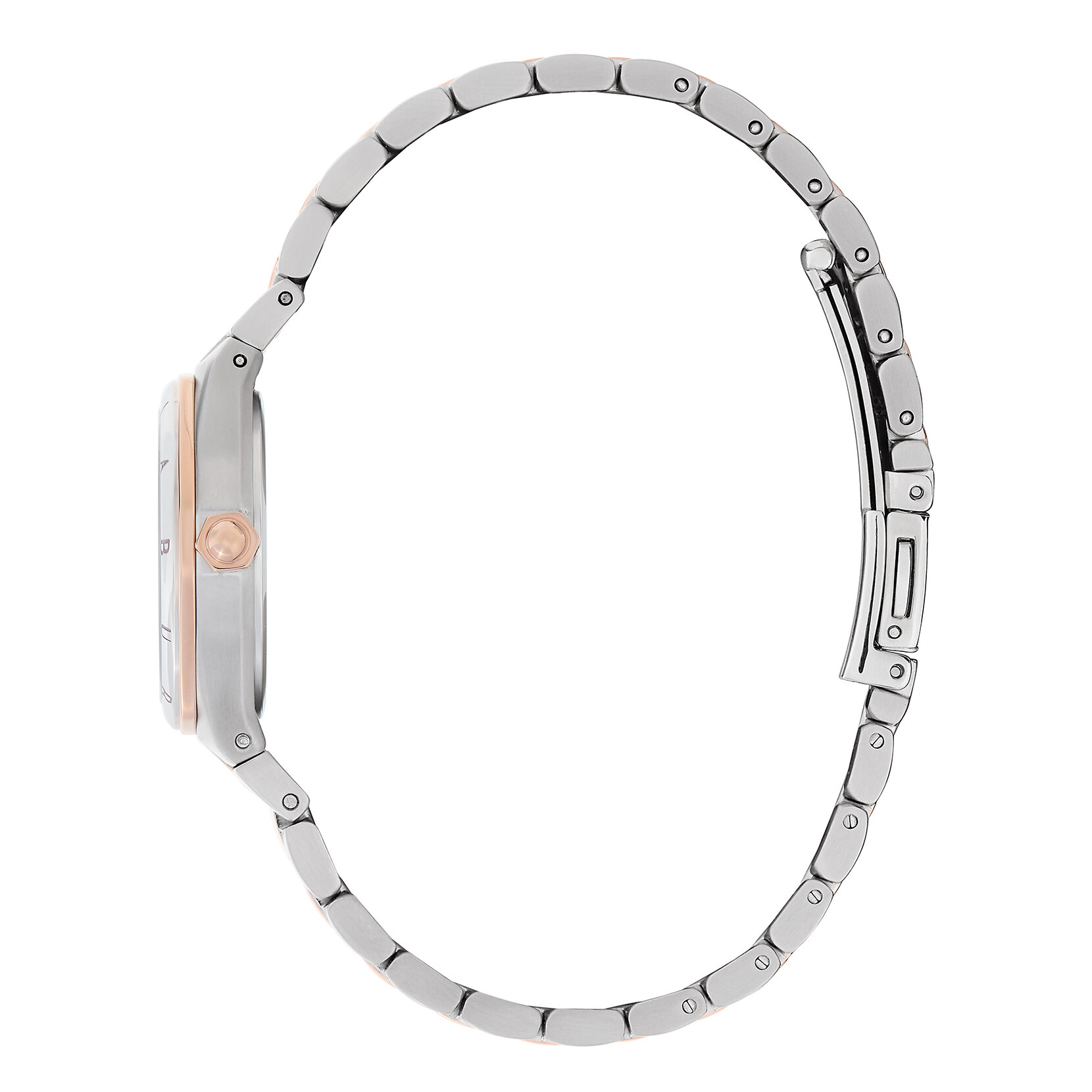 28mm Mini Hexa Mauve & Two Tone Bracelet Watch